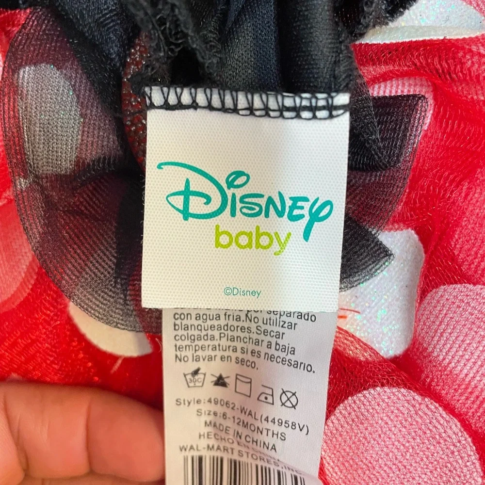 Disney Baby Costume Minnie Mouse 6-12 M